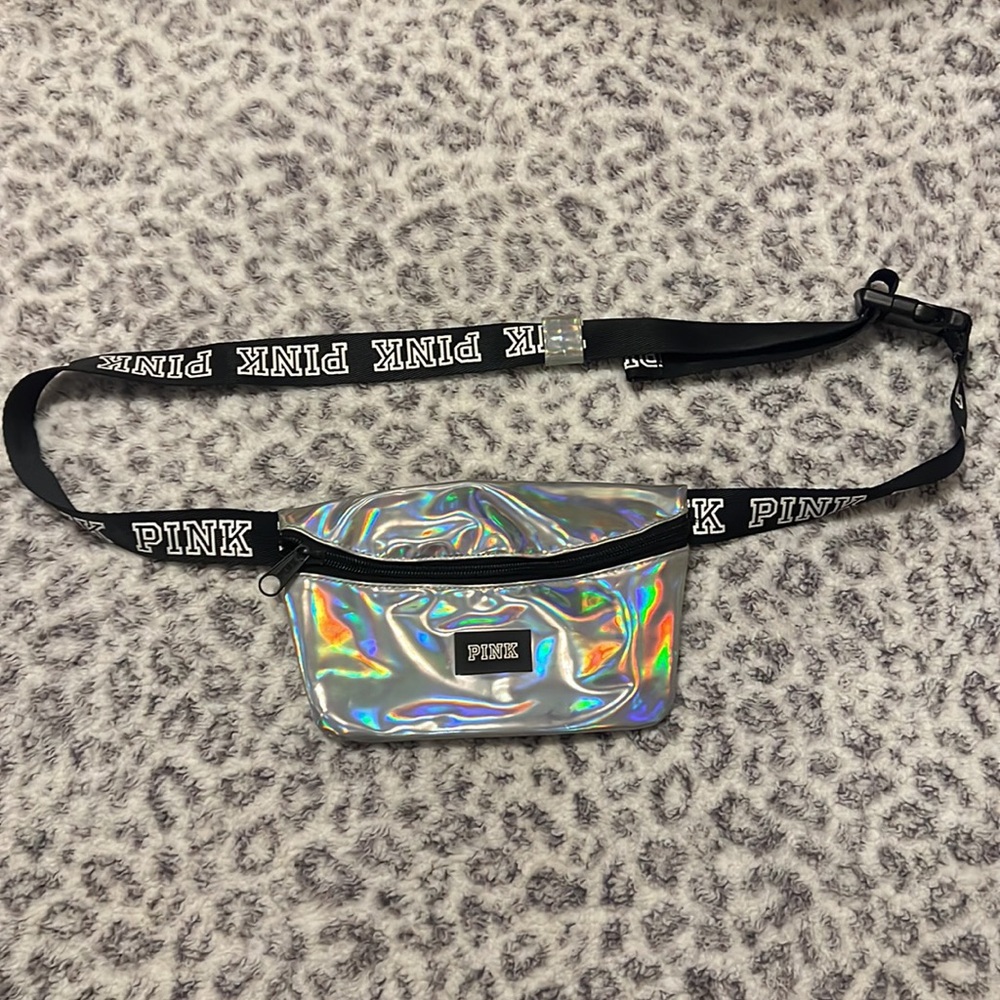 Iridescent pink Fanny pack